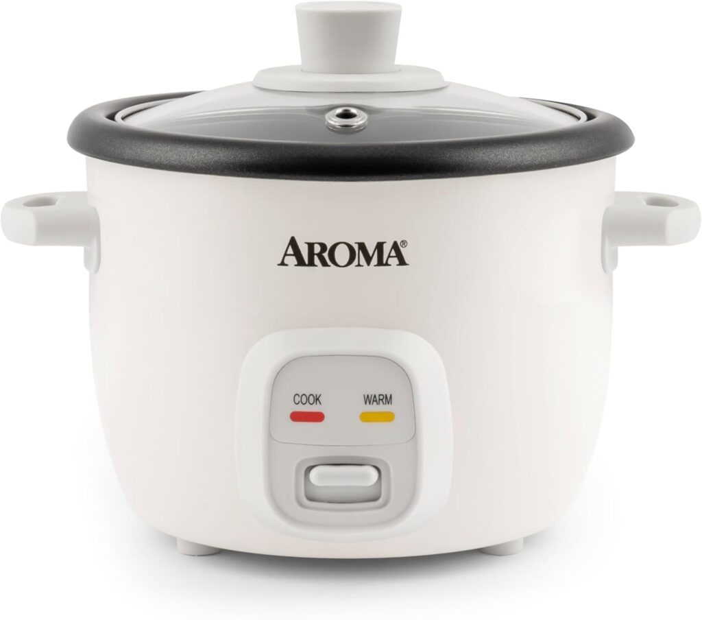 Aroma ARC-302NG 4-Cup (Cooked) Mini Rice & Grain Cooker