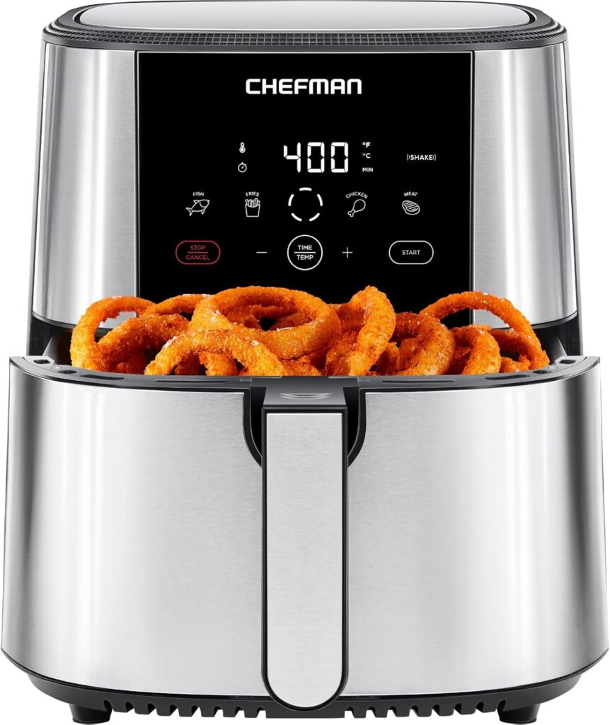 Chefman TurboFry Touch Air Fryer — XL 8-Qt