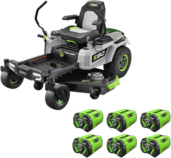 EGO Power+ ZT5207L 52" Z6 Electric Zero Turn Riding Lawn Mower
