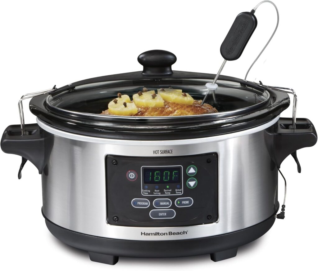 Hamilton Beach 6-Quart Set & Forget Digital Slow Cooker