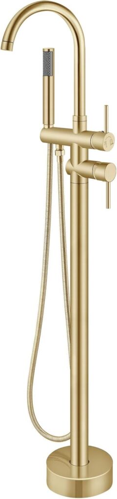 Aolemi Freestanding Tub Filler with Handheld Sprayer