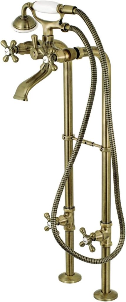 Kingston Brass CCK266K3 Freestanding Vintage Tub Filler