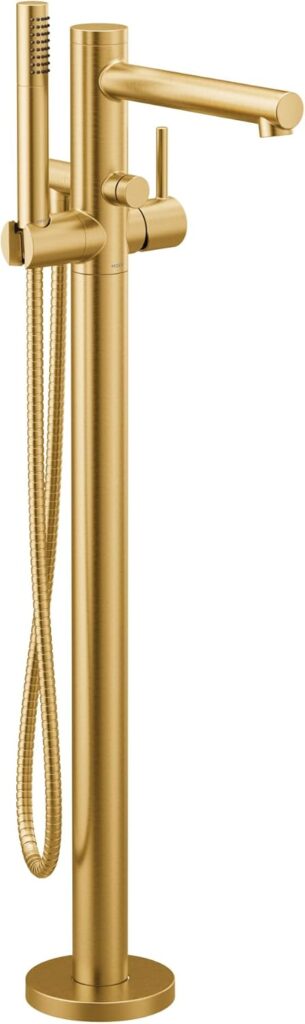 Moen 395BG Freestanding One-Handle Tub Filler with Handshower