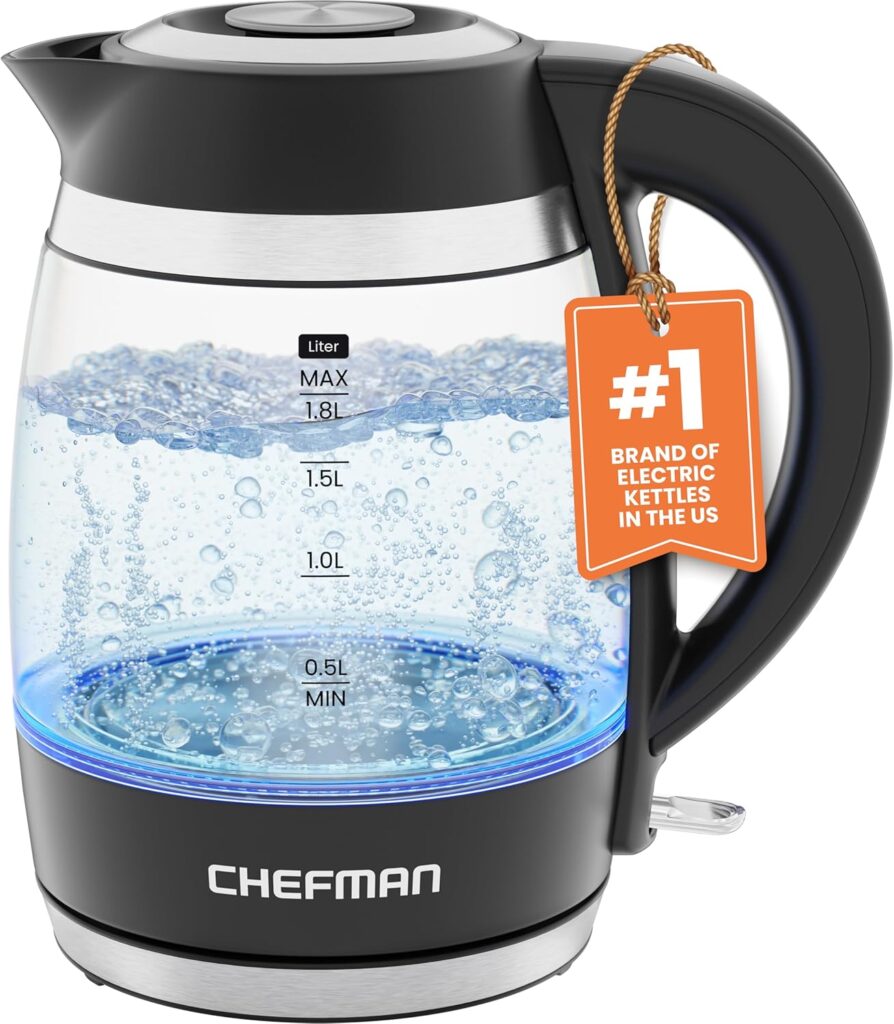 Chefman Electric Kettle 1.8L (RJ11-18-PL)