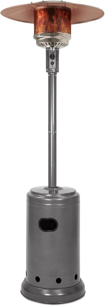 Amazon Basics 46,000 BTU Portable Outdoor Propane Patio Heater