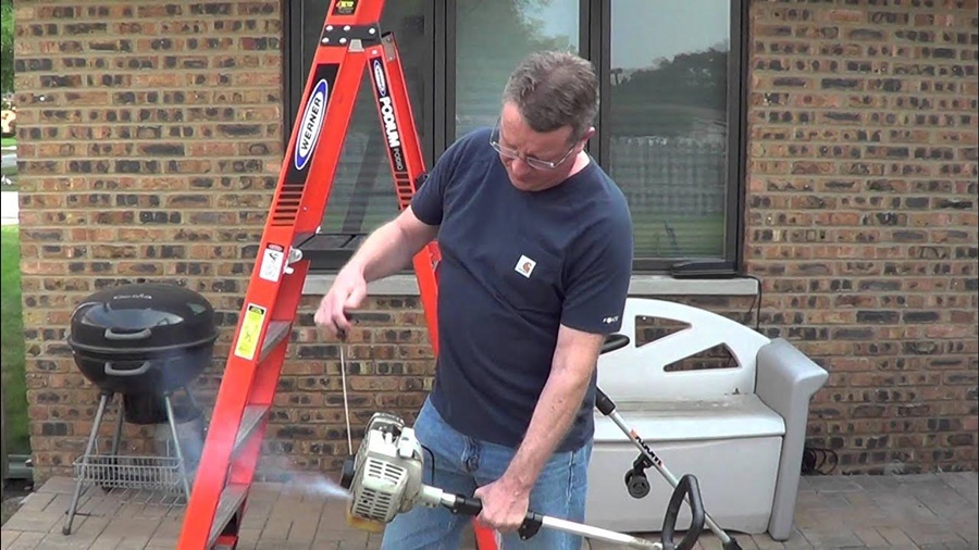 Cordless trimmer vs gas trimmer