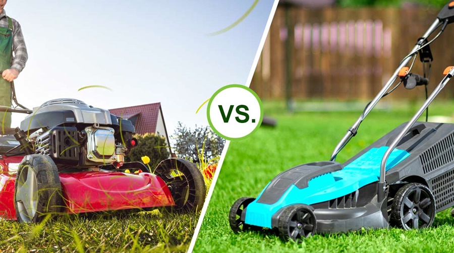 Gas Lawn Mower vs Electric Lawn Mower