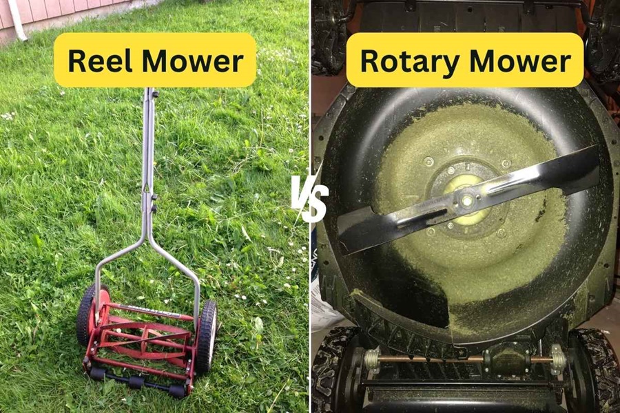 Reel Mower vs Rotary Mower