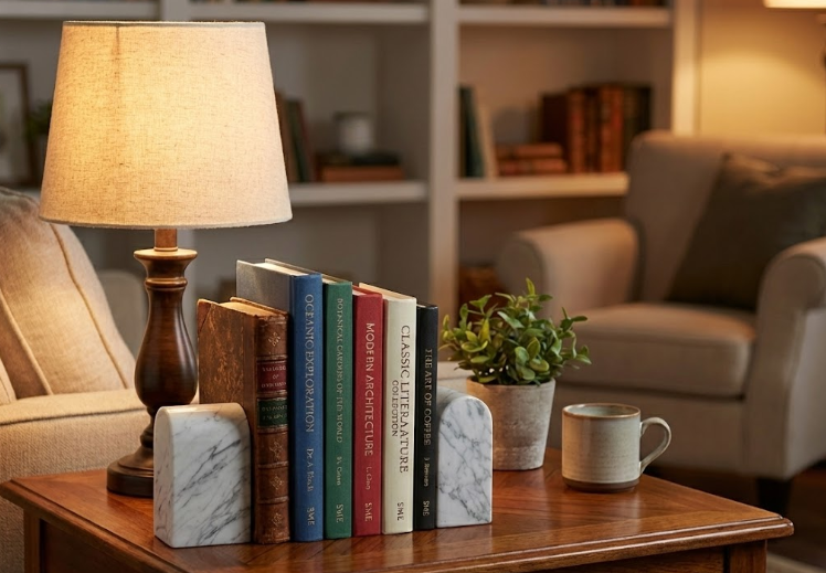 Koville Natural Italian Marble Bookends – Real-World Review