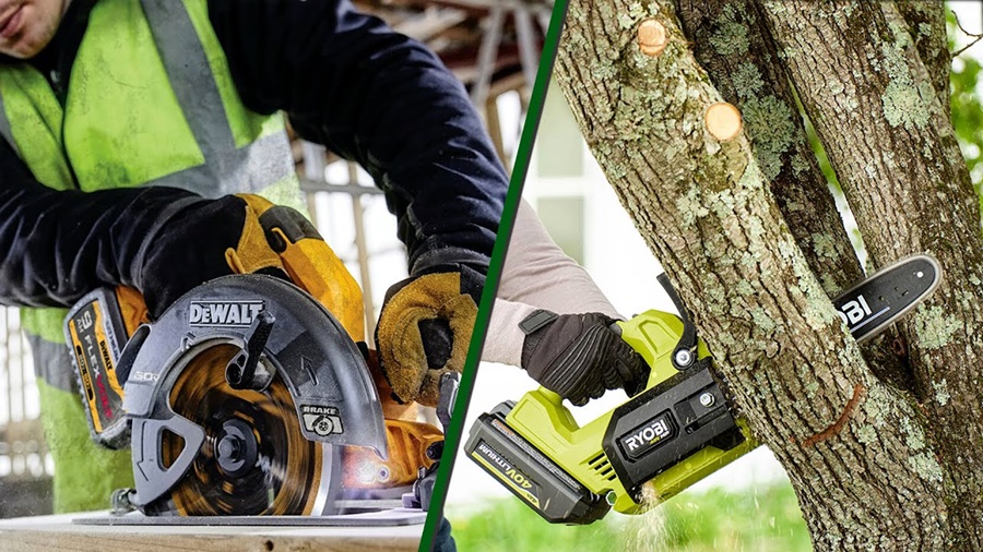Chainsaw vs Circular Saw For Wood Cutting