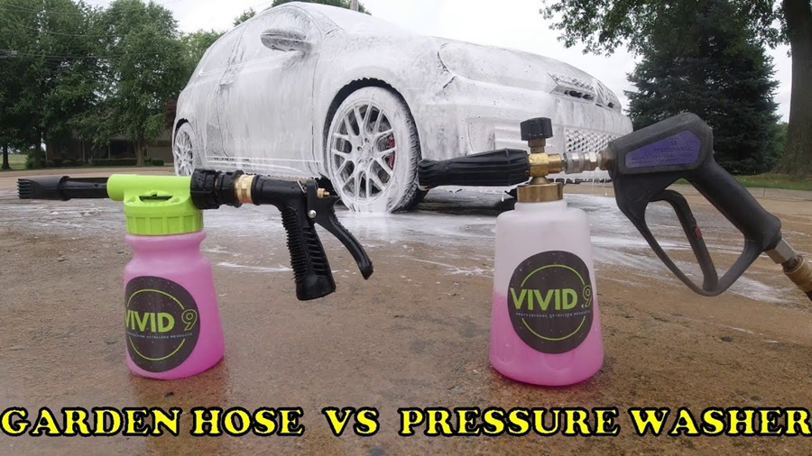 Pressure Washer vs Garden Hose