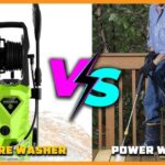 pressure washer vs power washer
