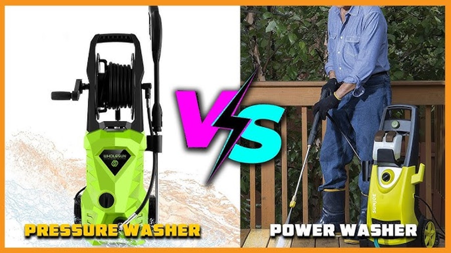 pressure washer vs power washer