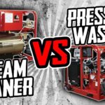 pressure washer vs steam cleaner