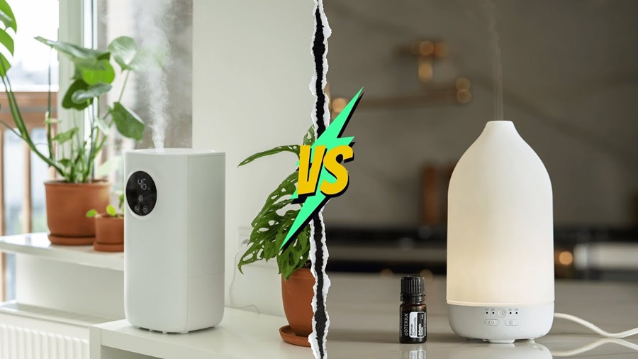 Humidifier vs Diffuser
