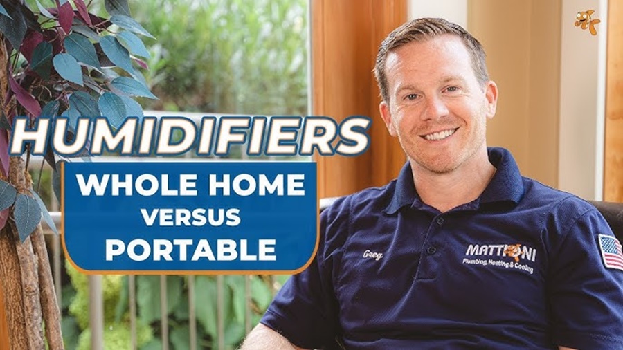 whole house humidifier vs portable humidifier