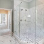 how to clean glass shower doors