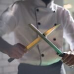 how to sharpen kitchen knives at home