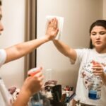 how to keep a small bathroom organized