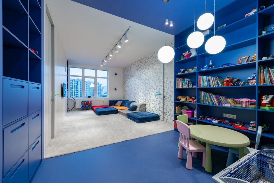 how to organize toys in living room
